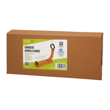 Soporte Jamon Góndola Bambú