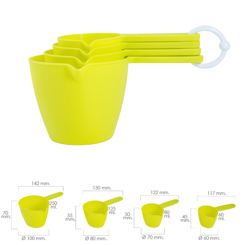  tazas medidoras