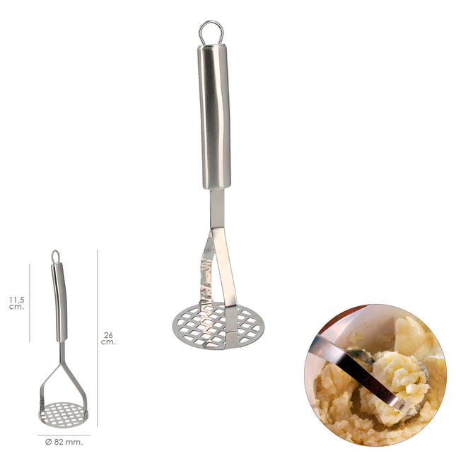  Prensapatatas acero inoxidable