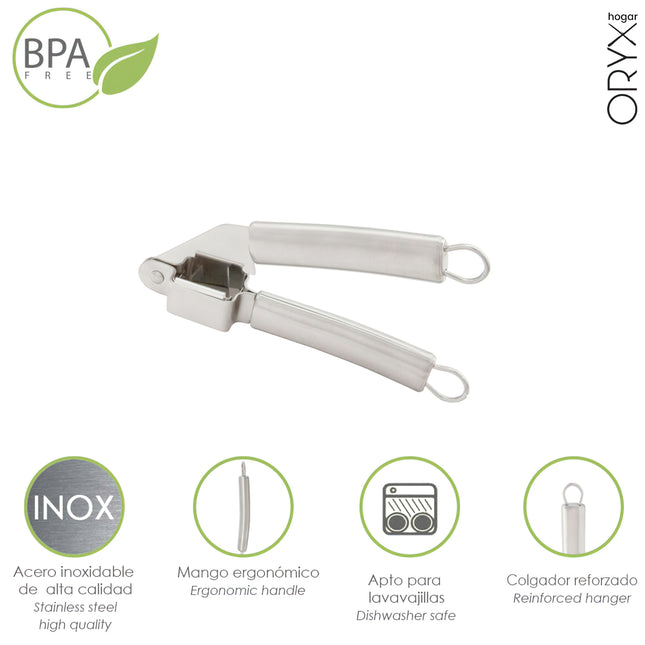  Triturador Ajos acero inoxidable