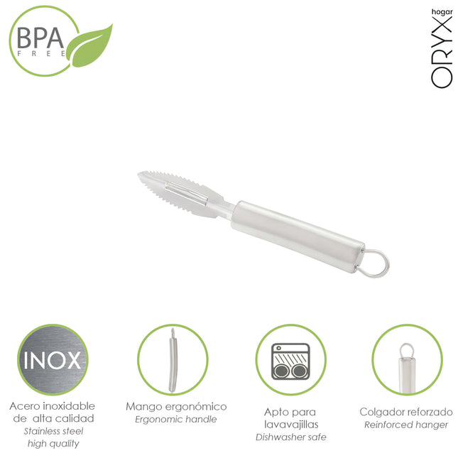  Pelador acero inoxidable