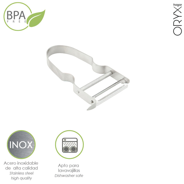  Pelapatatas acero inoxidable