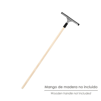 Limpador de janelas profissional de aço inoxidável 30 cm.