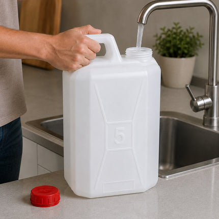 Bidon Alimentario / Garrafa Plastico 5 Litros