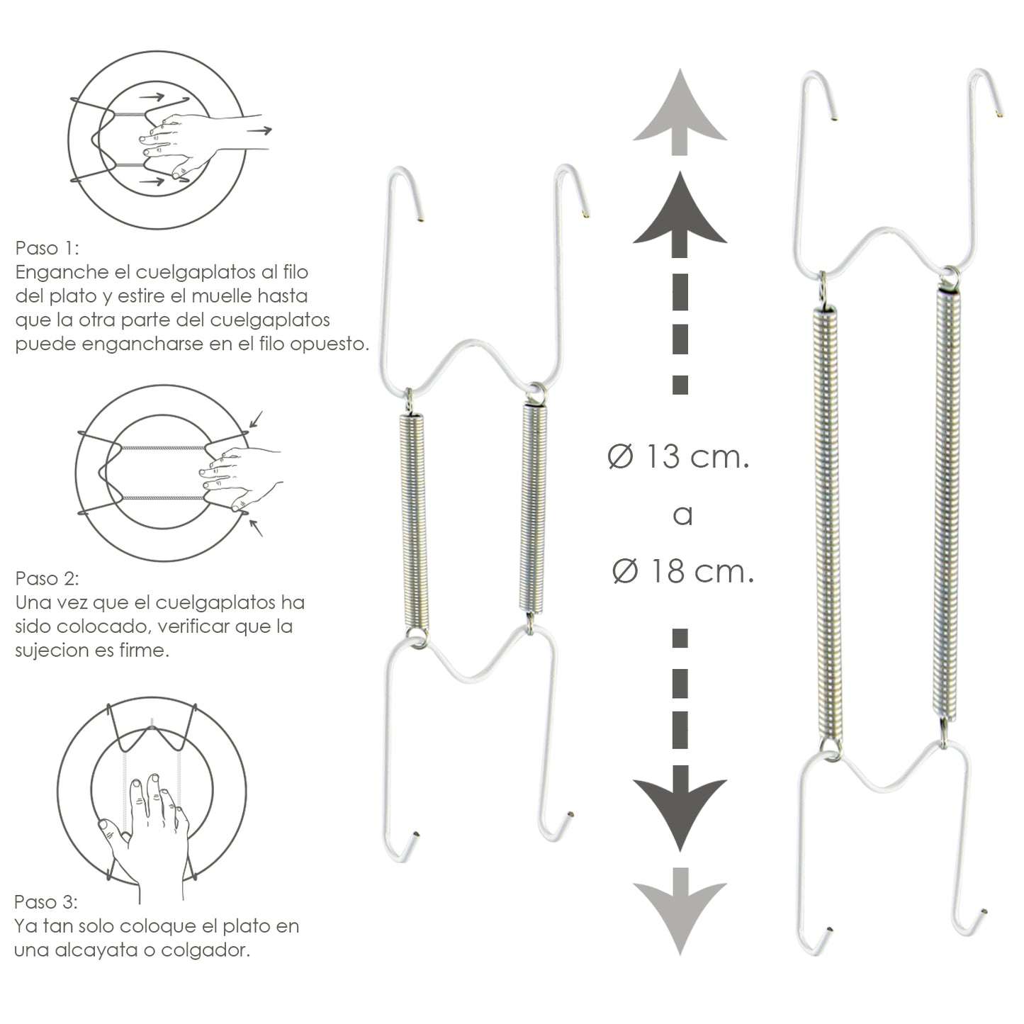  percha platos