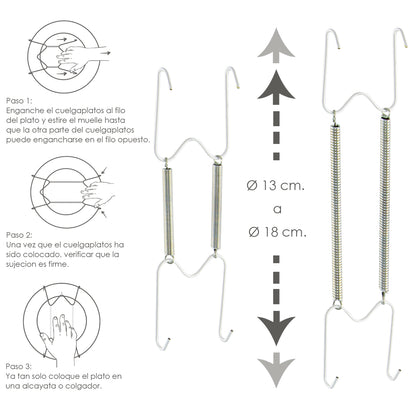  percha platos