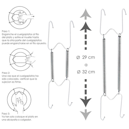  percha platos