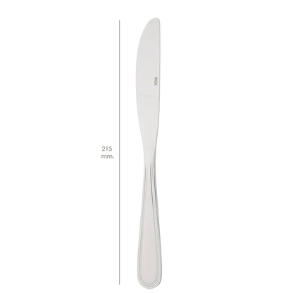 Valencia Table Knife 215 mm. Box of 12 units