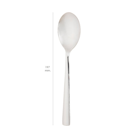 Colher de Mesa Flair 197 mm. Caixa com 12 unidades.