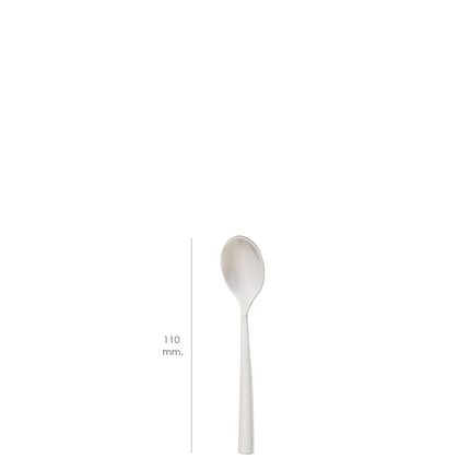 Colher Moka Flair 110 mm. Caixa com 12 unidades.