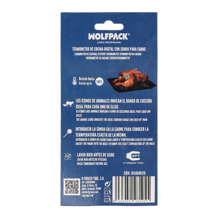 Termometro Oryx Cocina Para Carne Con Sonda.