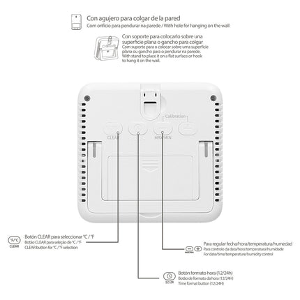 Estacion Metereologica Exterior / Interior / Humedad