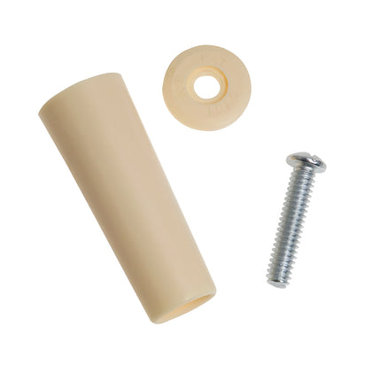 Blinds stop with screw 60 mm. Ivory