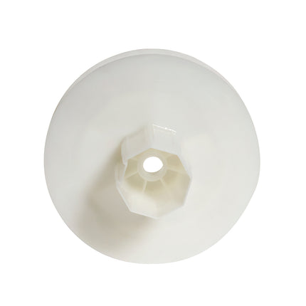 Disco compacto de plástico para persianas de enrolar para rolamentos 120x40 mm. Fita de 18 mm.