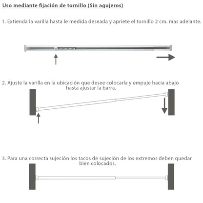  soporte visillos