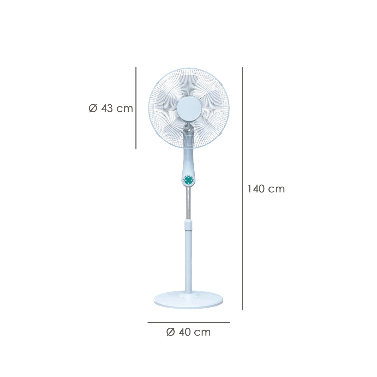  ventilador con pedestal