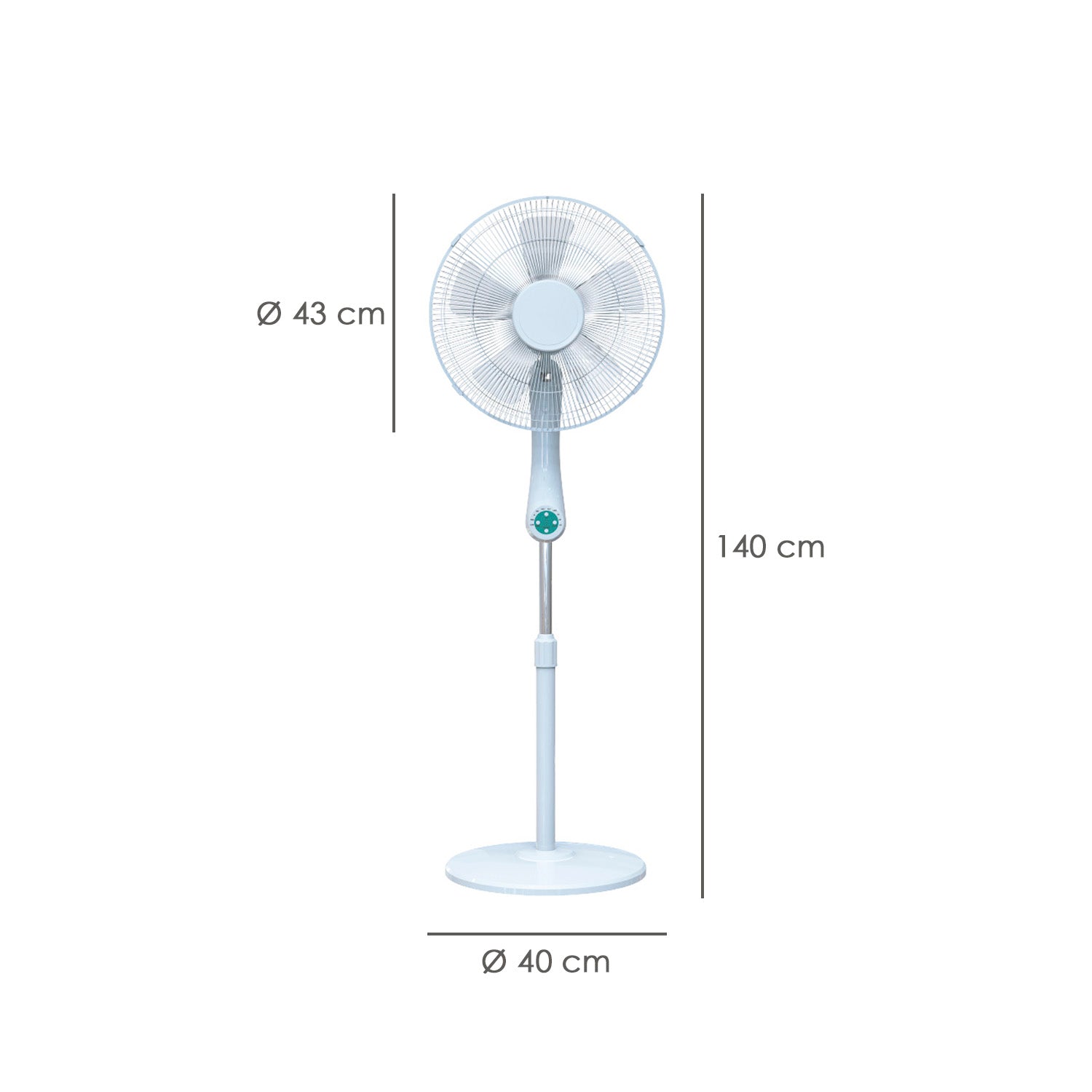  ventilador con pedestal