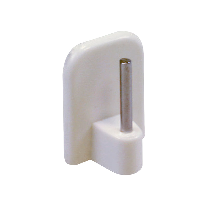 Gancho Adesivo 23,5x17 mm. Para Varões de Cortina Metálicos