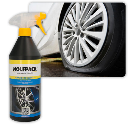 Limpador de aros de carro 750 ml. Limpador de aros de carro, com surfactantes que não danificam os aros.