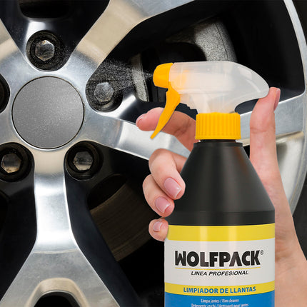 Limpador de aros de carro 750 ml. Limpador de aros de carro, com surfactantes que não danificam os aros.