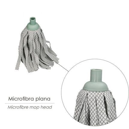 Fregona Mocho Microfibra Plana