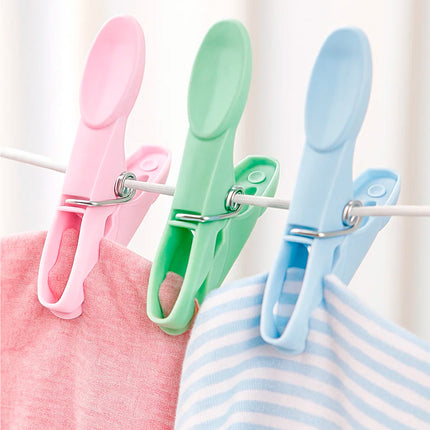 Pinzas Tender Ropa Plastico (Pak 24 Pz)