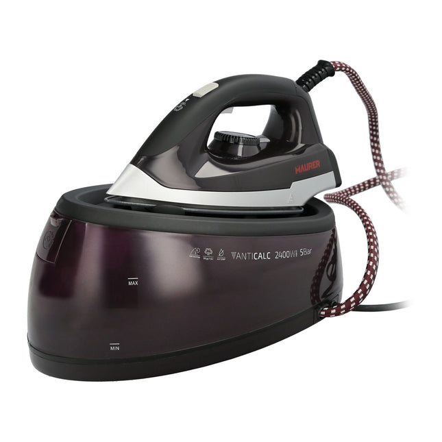 Plancha Vapor-Centro Planchado 2400 Watt.