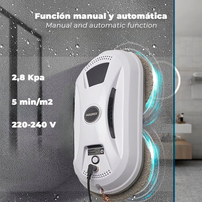 Robot Limpiacristales Control Remoto