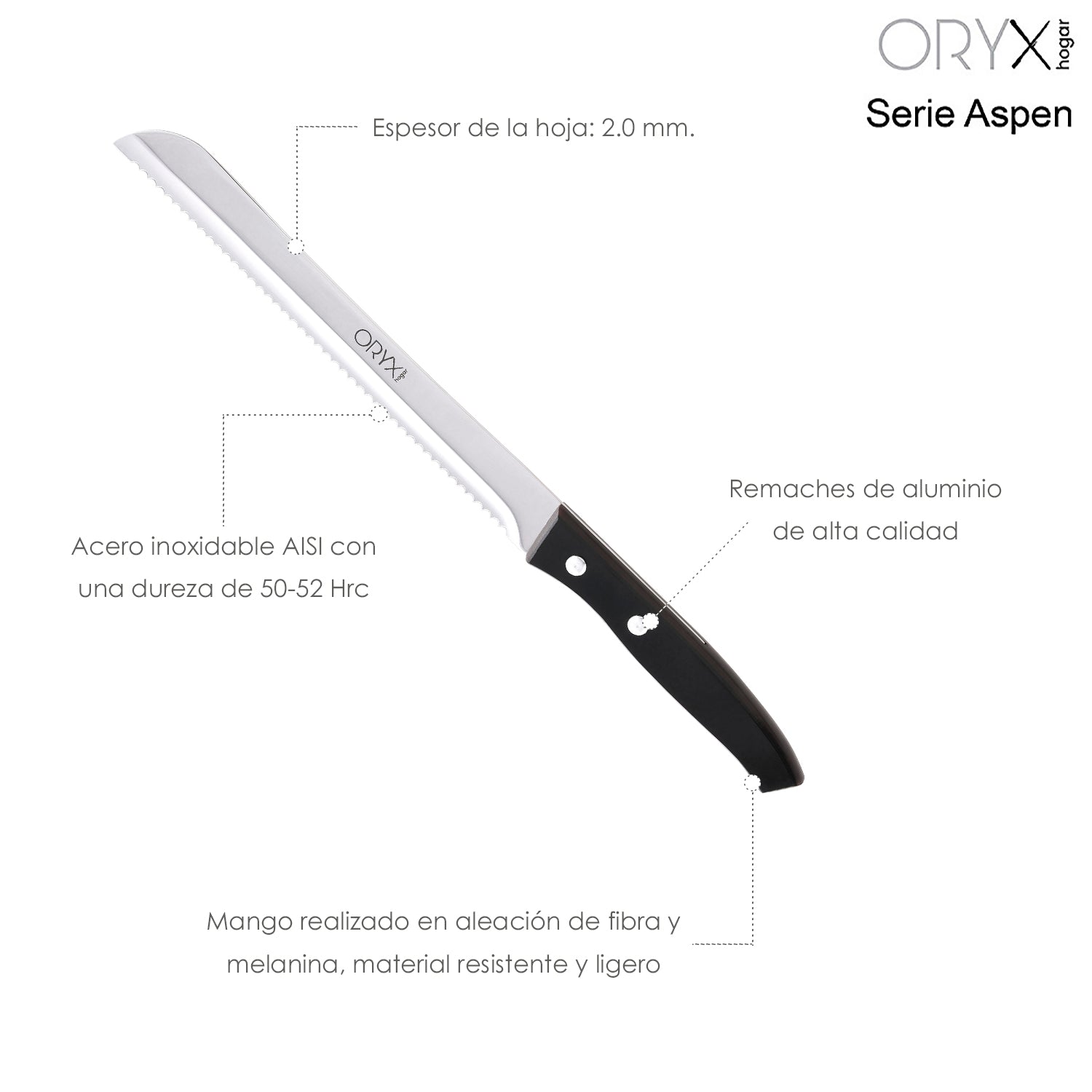  cuchillo pan