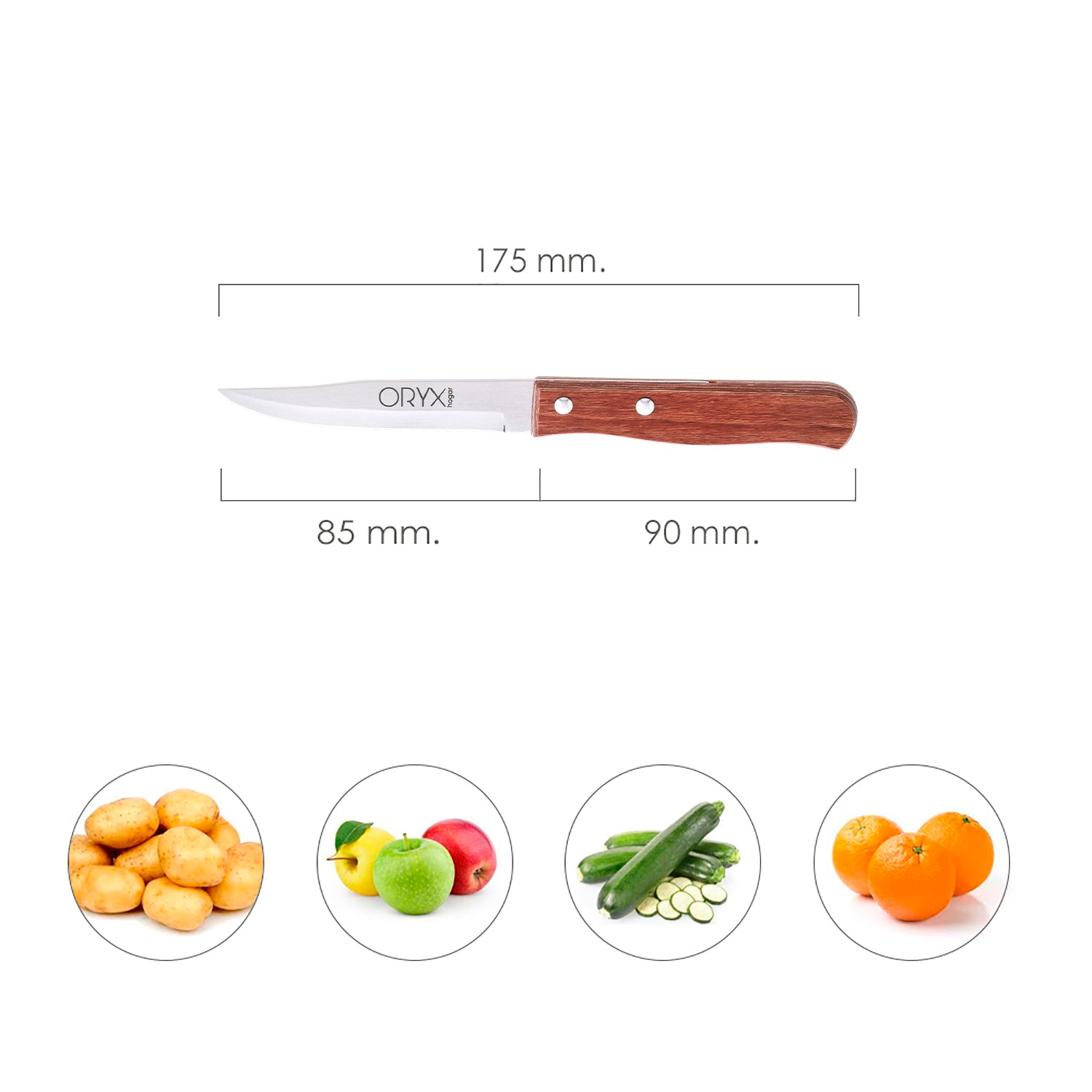 cuchillo pelador patatas