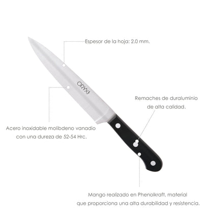  cuchillo cocina