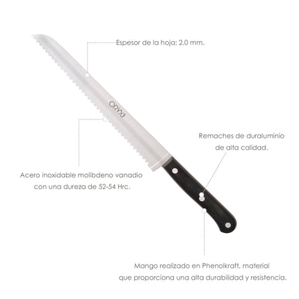  cuchillo pan
