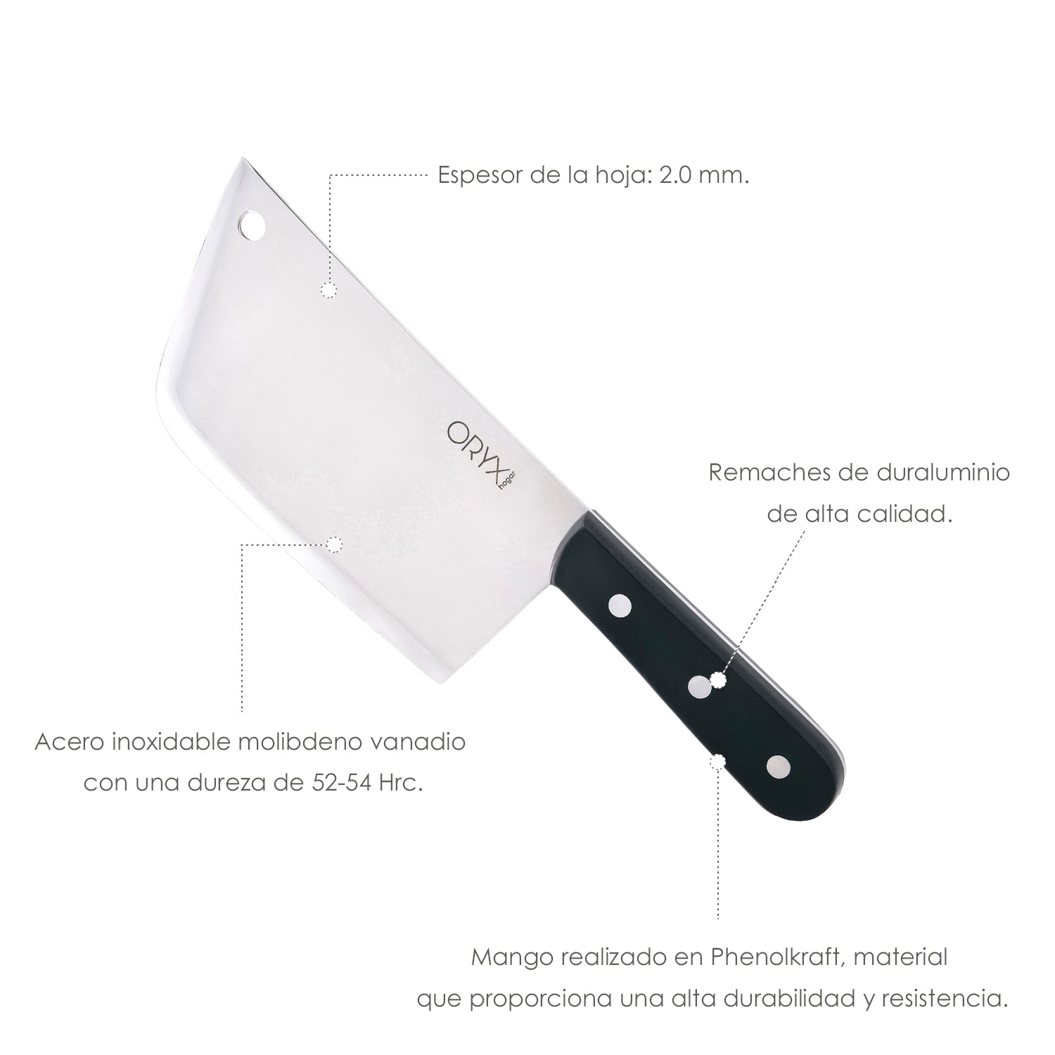  cuchillo de carnicero