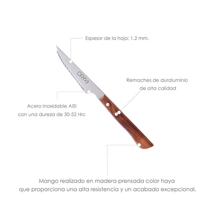  cuchillo cocinar