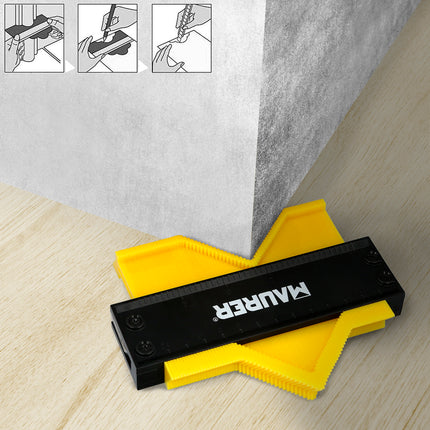 Contour Gauge 100x125 mm. With Lock. Profile Gauge, Shape Gauge, Profile Duplicator, Precise, Adjustable Hardness