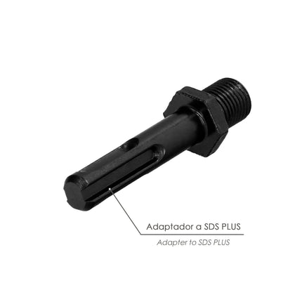 Adaptador de martelo SDS Plus para mandril de perfuração de 1/2" mm.