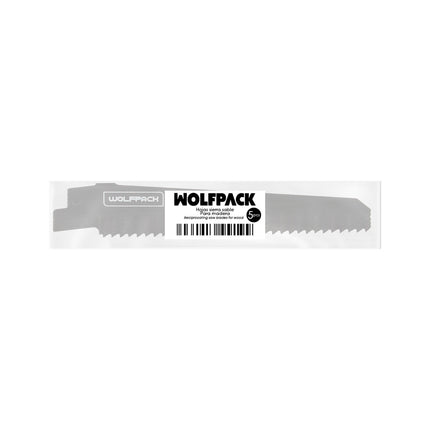 Hoja Para Sierra Sable Madera 152 mm. 6 TPI. 5 piezas. Especial para madera.