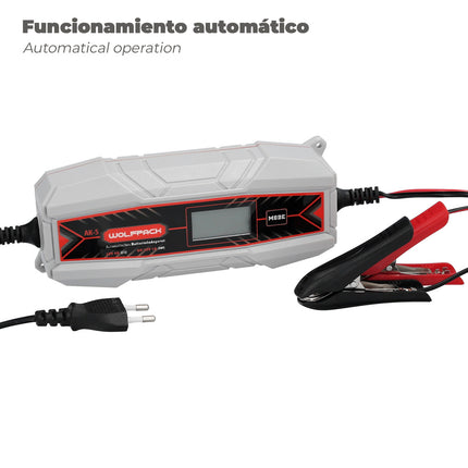 Cargabaterias Con Mantenedor de Carga 4/12V 10-10Ah Automatico