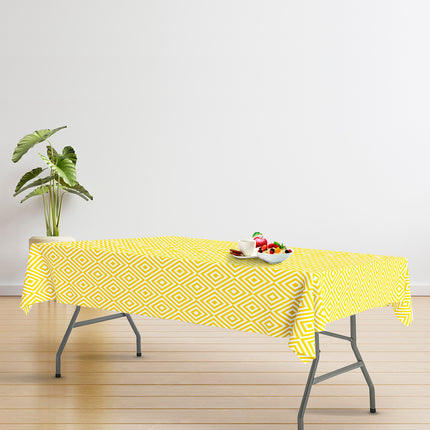 Mesa Plegable Rectangular HDPE 244x76x74 cm. Color Blanco