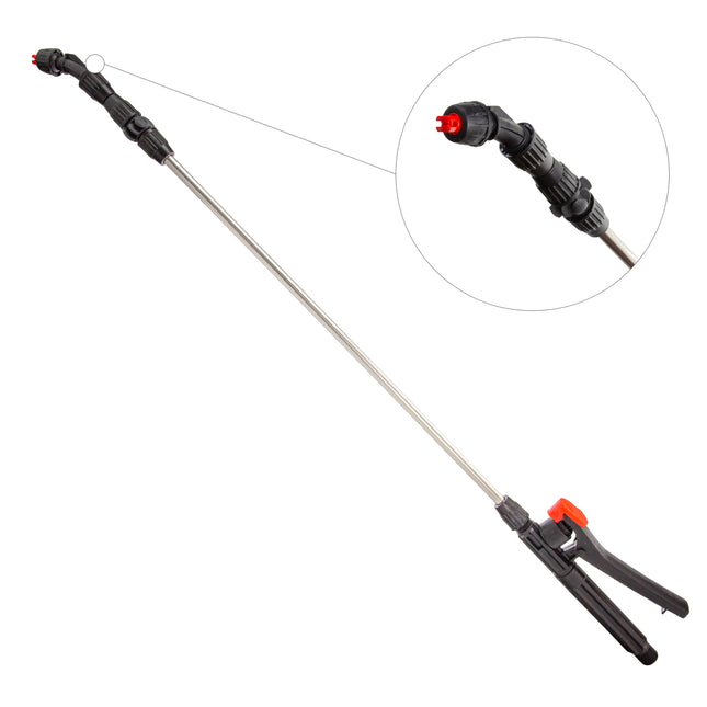 Lanza extensible para sulfatadora a batería Wolfpack 08052000 con boquilla herbicida.