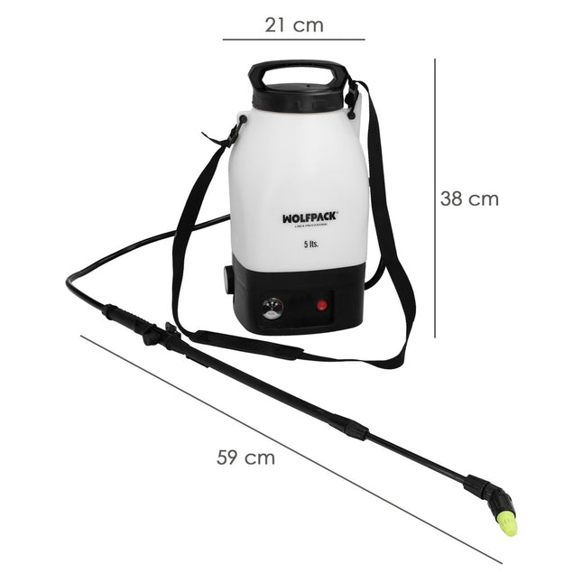 Sulfatadora 5 Litros Bateria Litio 12V