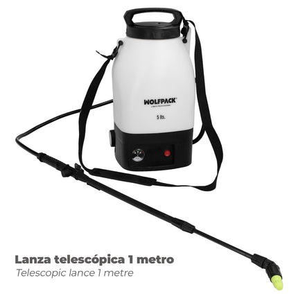 Sulfatadora 5 Litros Bateria Litio 12V