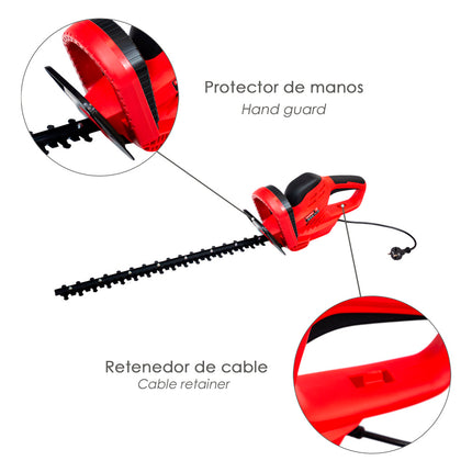 Recortasetos 650 Watt. 510 mm.