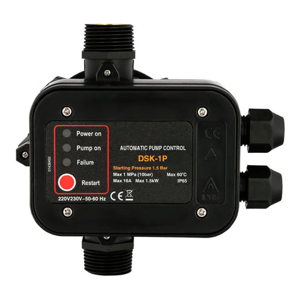 Cabeçote/Regulador Eletrônico para Grupo de Pressão 1,5/2,2 Bar