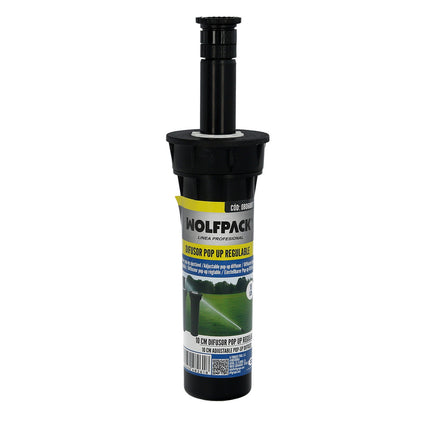 Difusor pop up regulable