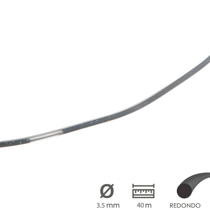 Hilo Nylon/alum.Redondo Prof 3,5mm (40m)