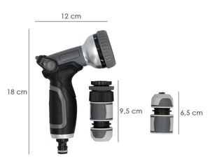 Manguera Tricotado No Torsion 15 mm. - 5/8" Rollo 20 Metros Con Kit de Riego