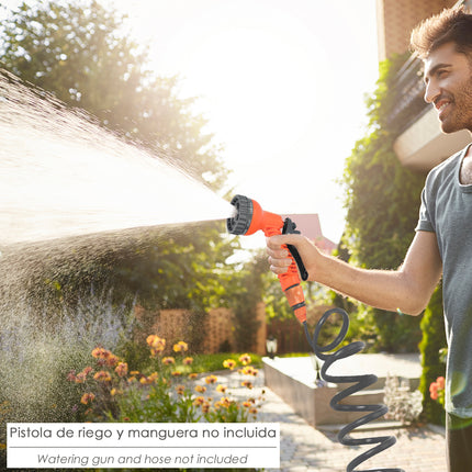 Self-Threading Tube Hose Connector 10x12 mm.