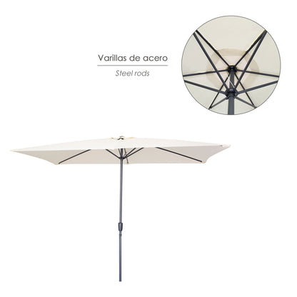  parasol manivela