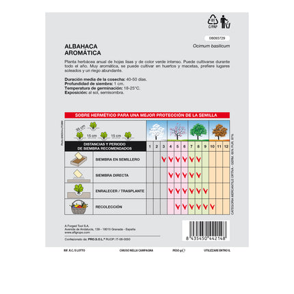  semillas aromáticas